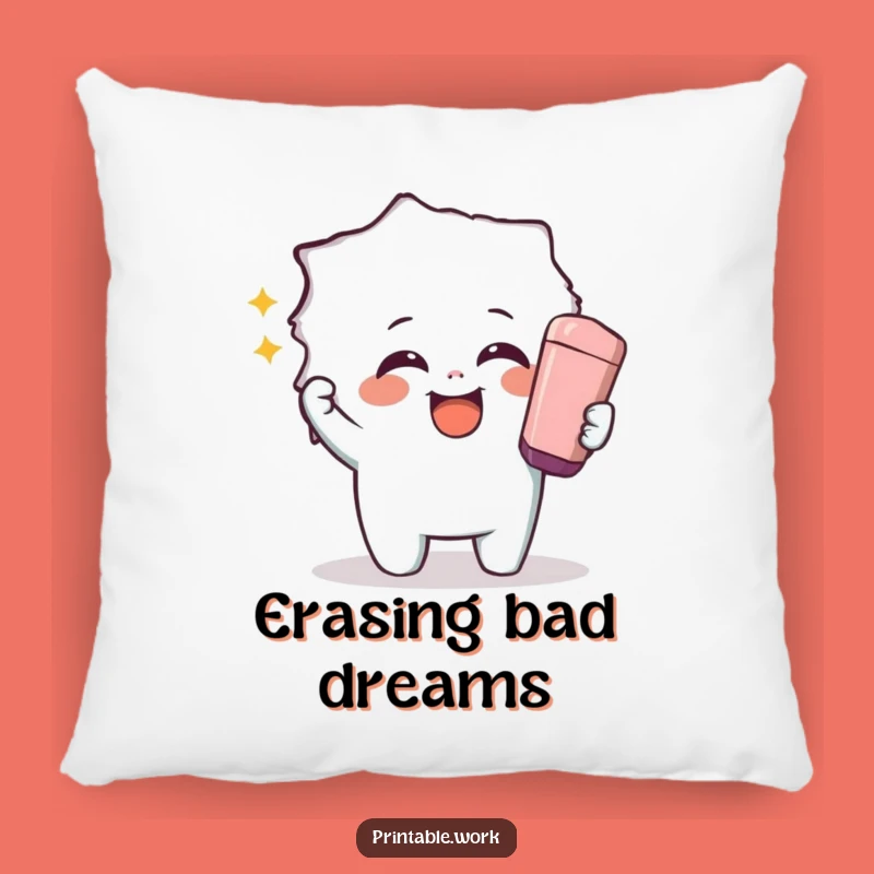 Funny Giggling Eraser Pillow: Comfort and Fun with a Hidden Surprise