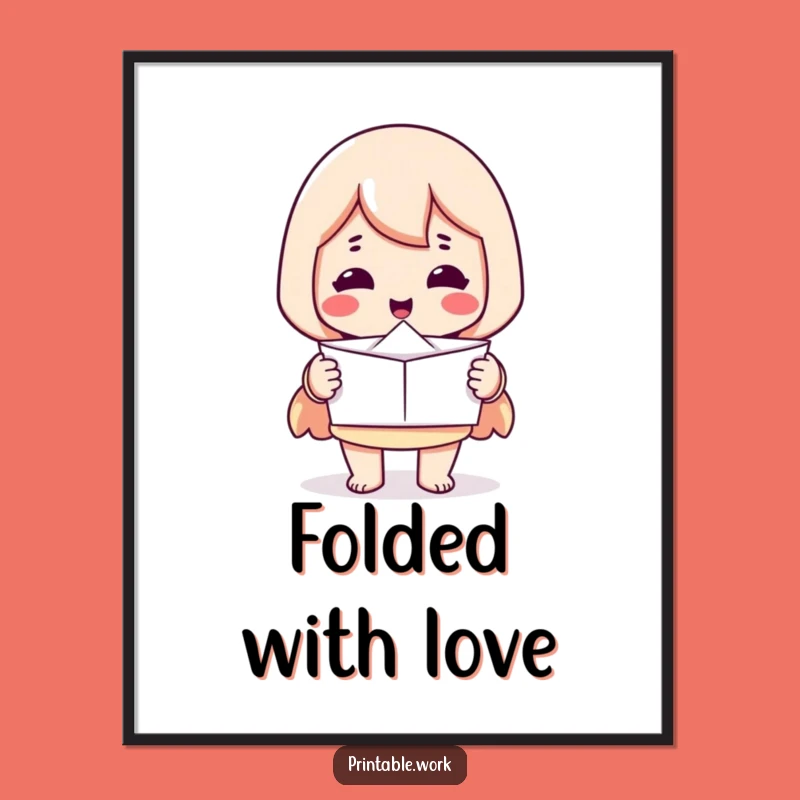 Funny Printer Poster: Perfect paper presentation, hilarious wall art for organized spaces.