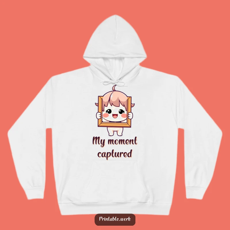 Funny Picture Frame Hoodie - Cozy Comfort and Happy Memories