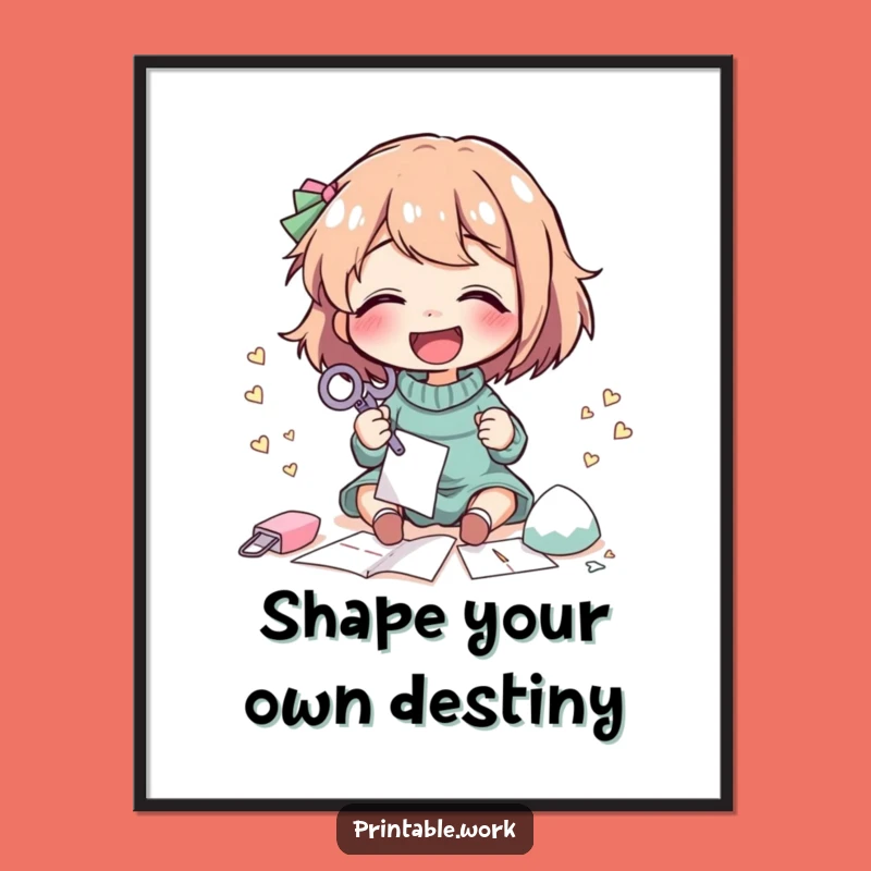 Free Printable Wall Art: Giggling Crafter, Intricate DIY Downloadable Decor