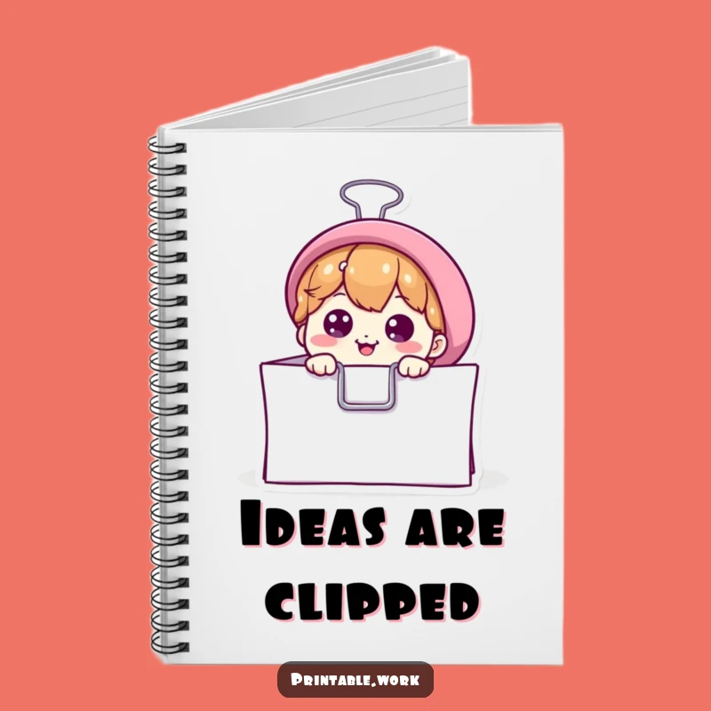 Funny Binder Clip Notebook: Organize with Humor, Journal Fun, Perfect Funny Gift